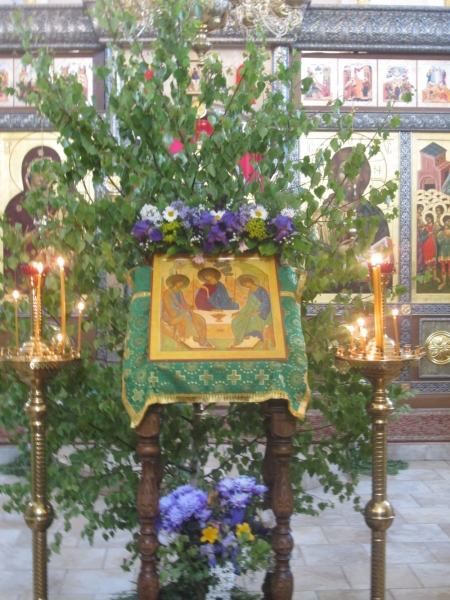 Праздник Святой Троицы в монастыре. 2017 год