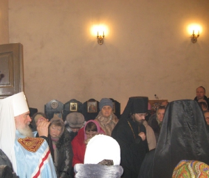 Приезд митрополита Климента 22 декабря 2014 года