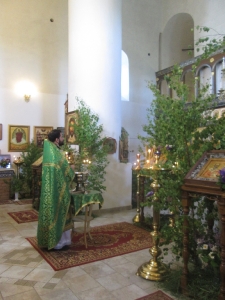 Праздник Святой Троицы в монастыре. 2017 год