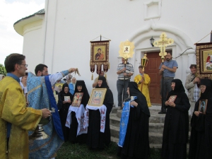 Праздник Успения Божией Матери в монастыре. 2015 год