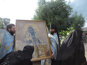 Крестный ход с иконой Божьей Матери Калужская. Июль 2015